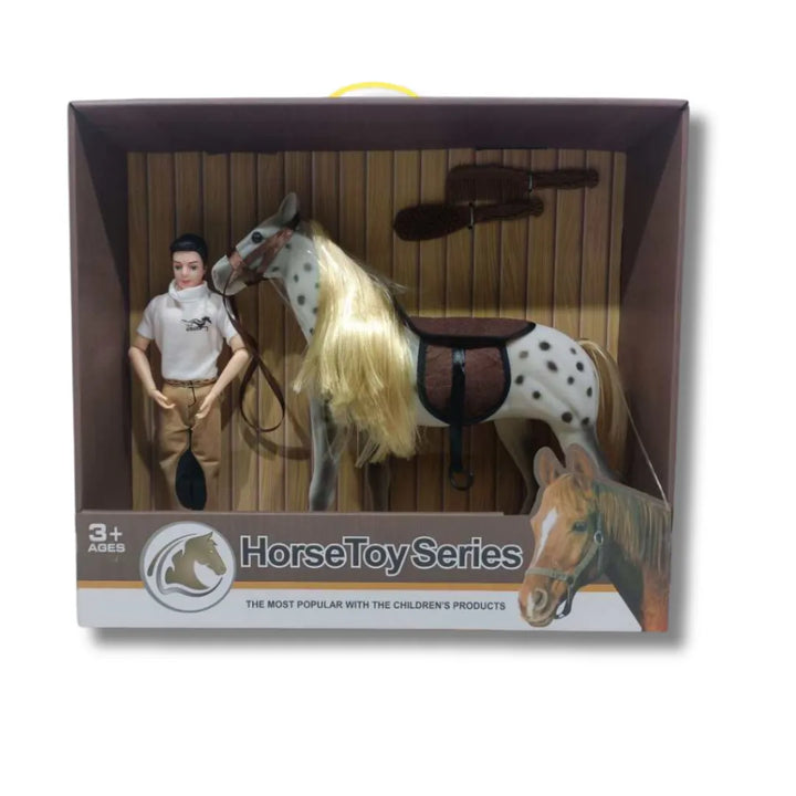 set caballo juguete, caballo con jinete, juguetes de caballos, muñeco con caballo, juguete para niños 3 años, aventura infantil, caballo coleccionable, juguetes importados, regalo para niños, juguete realista