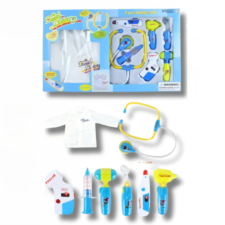 set de doctor, kit médico infantil, juguetes de doctor, juego de roles infantil, set médico niños, juguetes 3 años, doctor para niños, juguetes importados, regalo educativo, set de doctor juguete