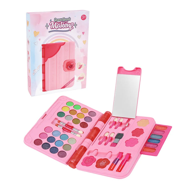 El juego nunca fue tan original. El Set de Maquillaje Infantil Cuaderno Dream Beauty Makeup combina la sorpresa de un libro secreto con la diversión del maquillaje.