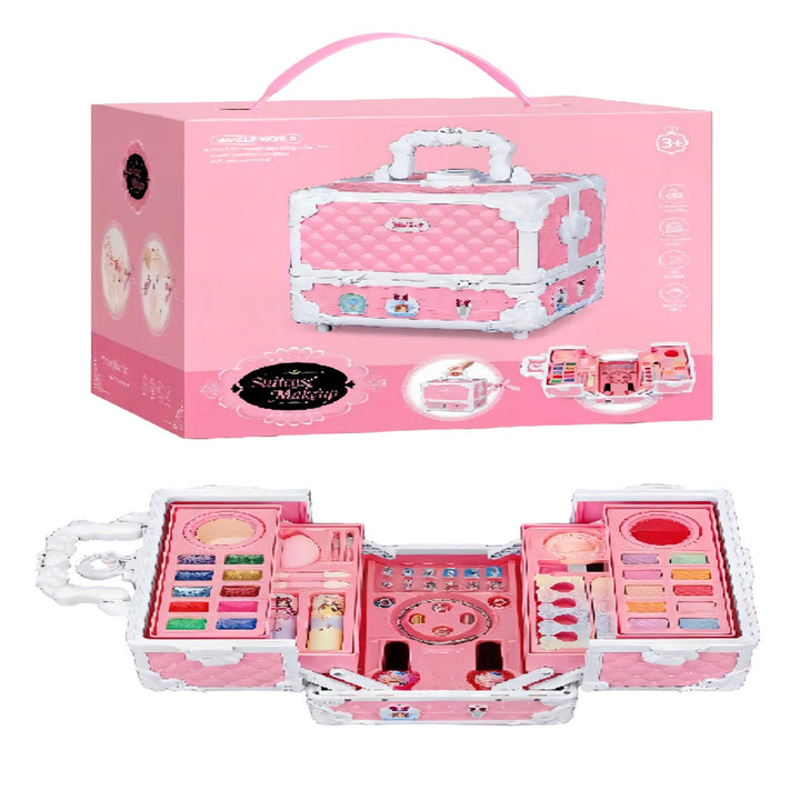 set de maquillaje infantil, maquillaje para niñas, maquillaje lavable, maquillaje importado, maquillaje seguro para niñas, regalo para niñas 8 años, juguetes de belleza infantil, maquillaje niña 9 años, juguete de moda niñas, envío rápido Colombia.