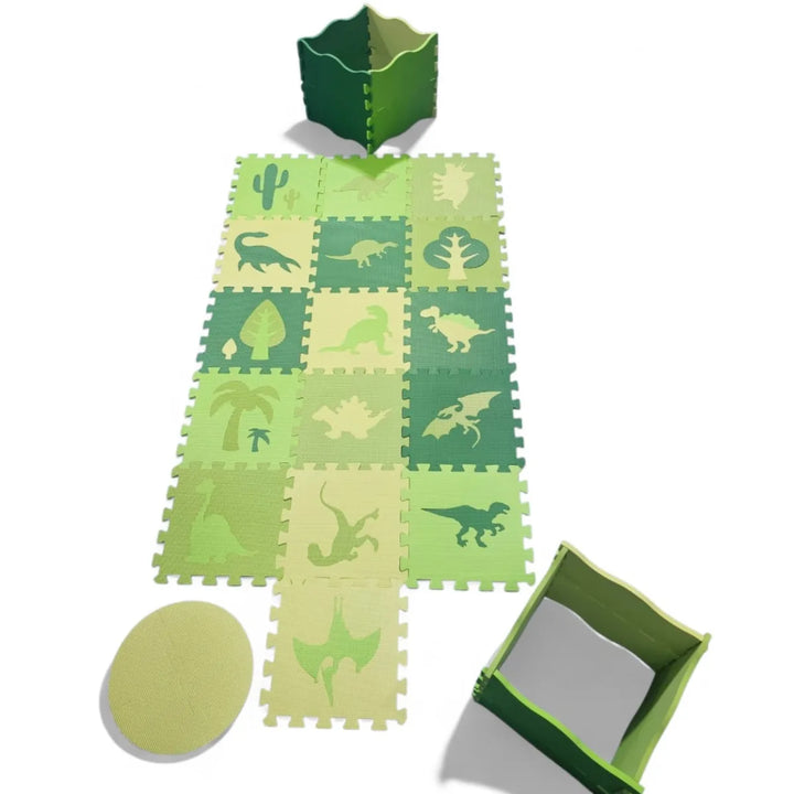 tapete goma EVA, tapete dinosaurio, tapete infantil EVA, tapete encajable niños, tapete acolchado juego, tapete educativo importado, piso infantil EVA, tapete antideslizante niños, juguetes didácticos, tapete goma EVA Colombia.