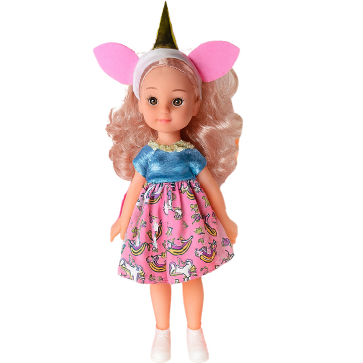 Un regalo adorable para niñas que aman cuidar, imaginar y jugar a ser grandes. ¡Incluye muñeca y coche listos para rodar!