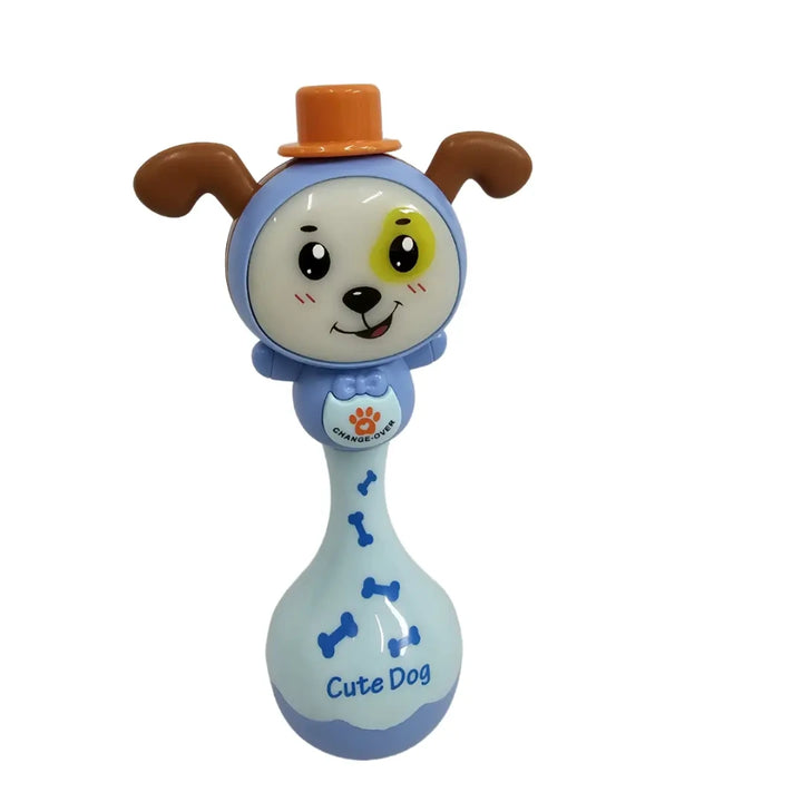 sonajero musical bebé, sonajero con luces, juguete educativo bebé, sonajero importado, sonajero perrito, juguete para recién nacido, sonajero con sonidos, sonajero bebé Colombia, juguete sensorial bebé, regalo para bebé.