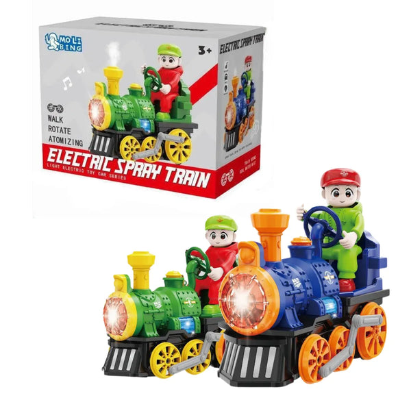 Tren Eléctrico con Luz, Vapor y Música – Molibing