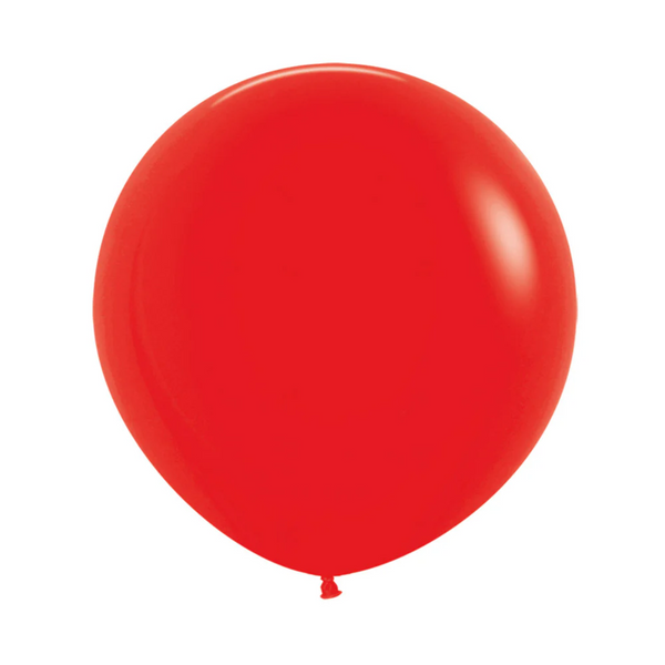 GLOBO BOMBA LATEX REDONDO FASHION ROJO SEMPERTEX R12