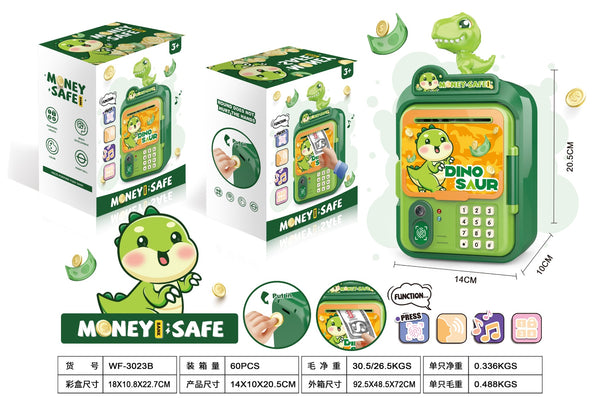 Alcancía Electrónica Dinosaurio Importada – Money Safe