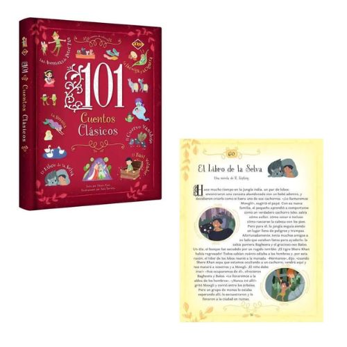LIBRO 101 CUENTOS CLASICOS | Juguetes Buffalo Colombia