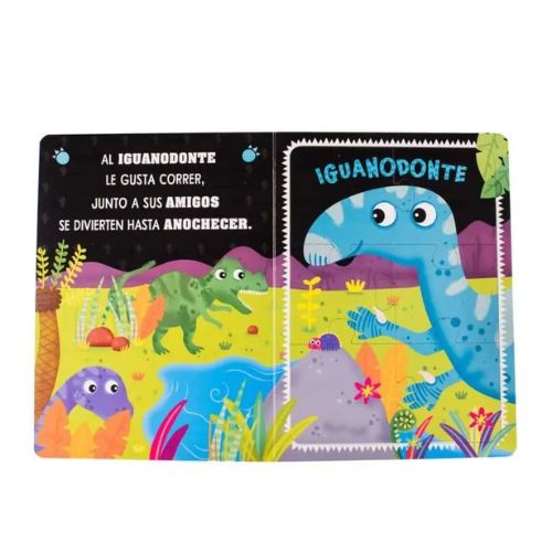 LIBRO DIPLODOCO ROMPECABEZAS DE CARTON | Juguetes Buffalo Colombia