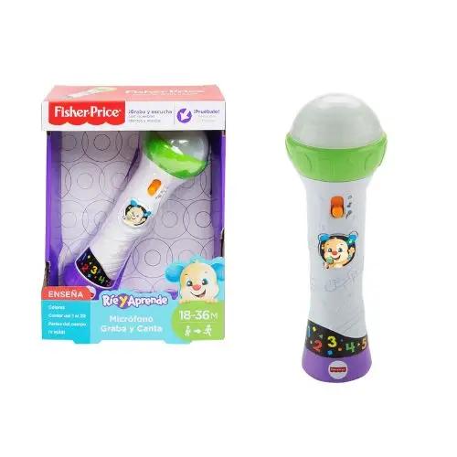 MICROFONO GRABA Y CANTA FISHER PRICE | Juguetes Buffalo Colombia