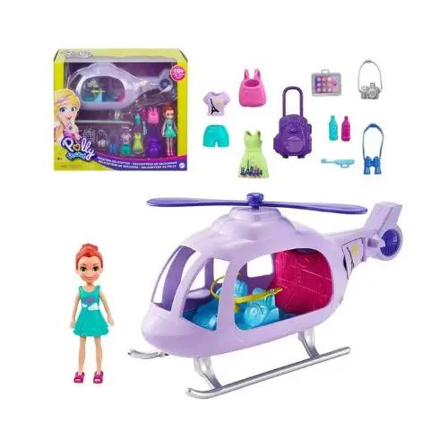 HELICOPTERO DE VACACIONES POLLY POCKET | Juguetes Buffalo Colombia