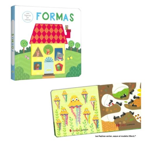 LIBRO FORMAS EN RELIEVE | Juguetes Buffalo Colombia