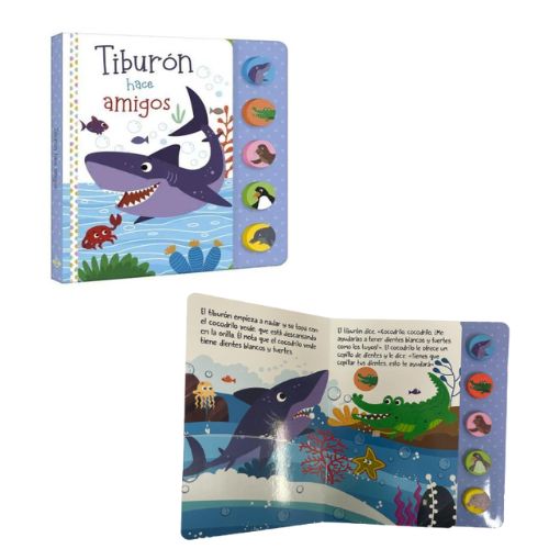 LIBRO TIBURÓN HACE AMIGOS | Juguetes Buffalo Colombia