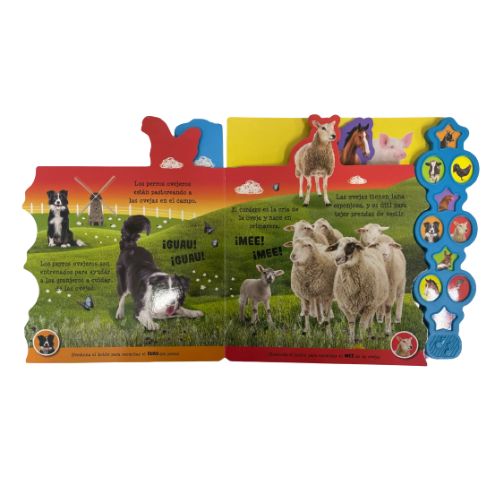 LIBRO GRANJA RUIDOSA 10 SONIDOS | Juguetes Buffalo Colombia