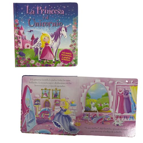 LIBRO LA PRINCESA Y EL UNICORNIO | Juguetes Buffalo Colombia