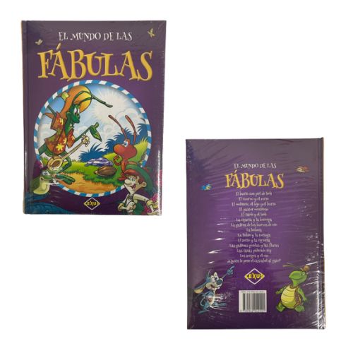 LIBRO EL MUNDO DE LAS FABULAS | Juguetes Buffalo Colombia