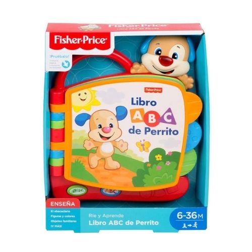 FISHER PRICE LIBRO ABC DE PERRITO | Juguetes Buffalo Colombia
