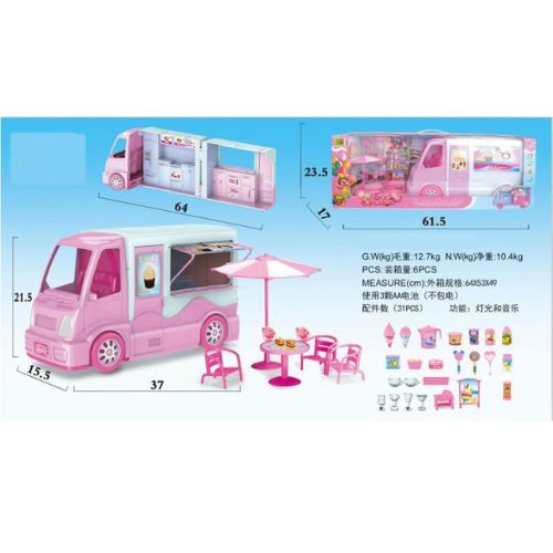 CARRO DE HELADOS PARA MUÑECAS | Juguetes Buffalo Colombia