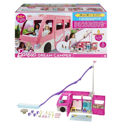 BARBIE CAMPER CON TOBOGAN | Juguetes Buffalo Colombia