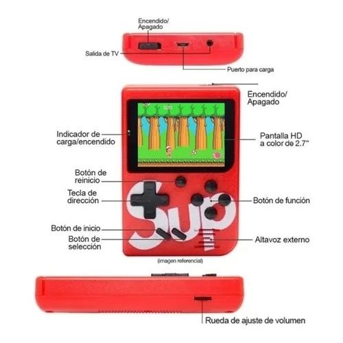 CONSOLA SUP RETRO 400 EN 1 | Juguetes Buffalo Colombia