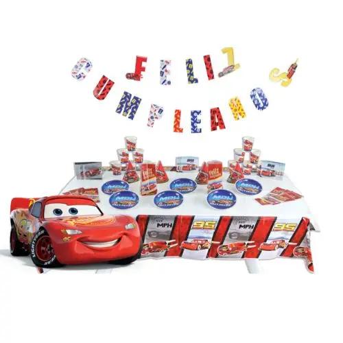 KIT DECORACIÓN PARA FIESTA CARS | Juguetes Buffalo Colombia