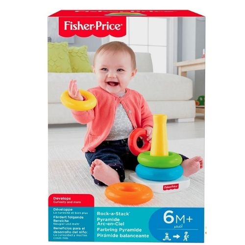 PILA DE ARITOS FISHER PRICE | Juguetes Buffalo Colombia
