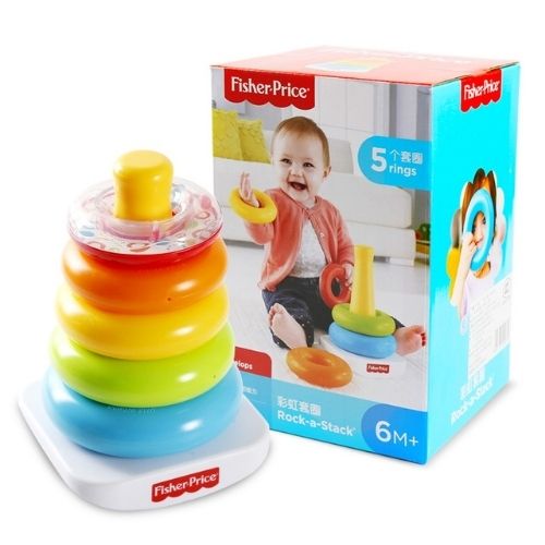PILA DE ARITOS FISHER PRICE | Juguetes Buffalo Colombia