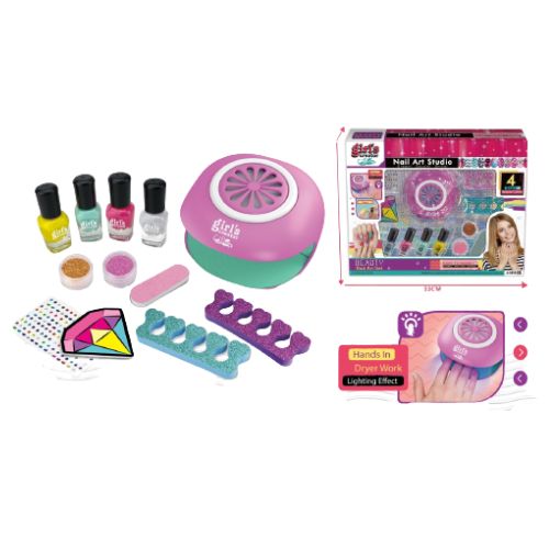 MANICURE CON LAMPARA DE UÑAS | Juguetes Buffalo Colombia