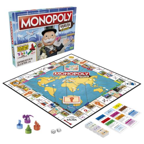 MONOPOLY VUELTA AL MUNDO | Juguetes Buffalo Colombia