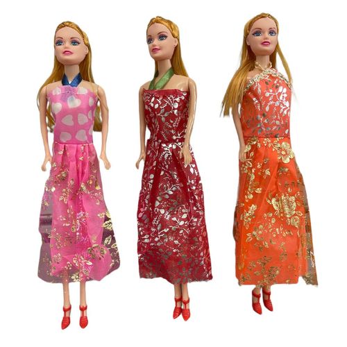MUÑECA CON VESTIDO | Juguetes Buffalo Colombia