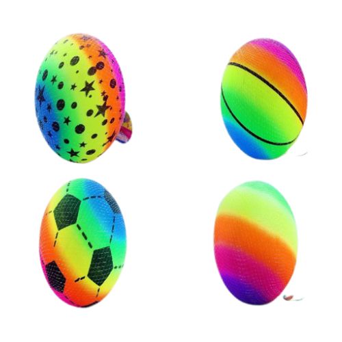 PELOTA DE CAUCHO MULTICOLOR | Juguetes Buffalo Colombia