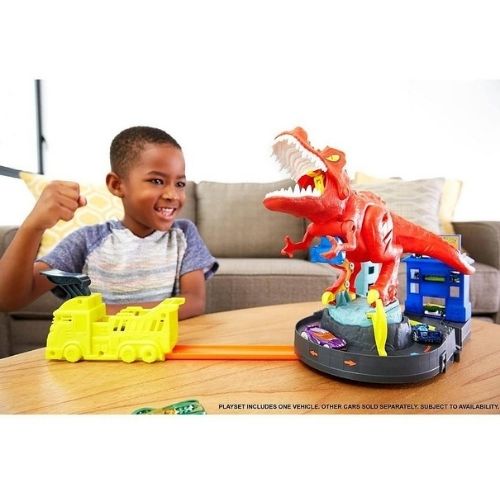 PISTA HOTWHEELS T-REX DEMOLEDOR | Juguetes Buffalo Colombia