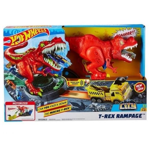 PISTA HOTWHEELS T-REX DEMOLEDOR | Juguetes Buffalo Colombia
