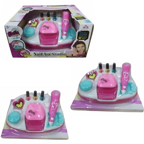 SET MANICURE CON LAMPARA SECADO | Juguetes Buffalo Colombia